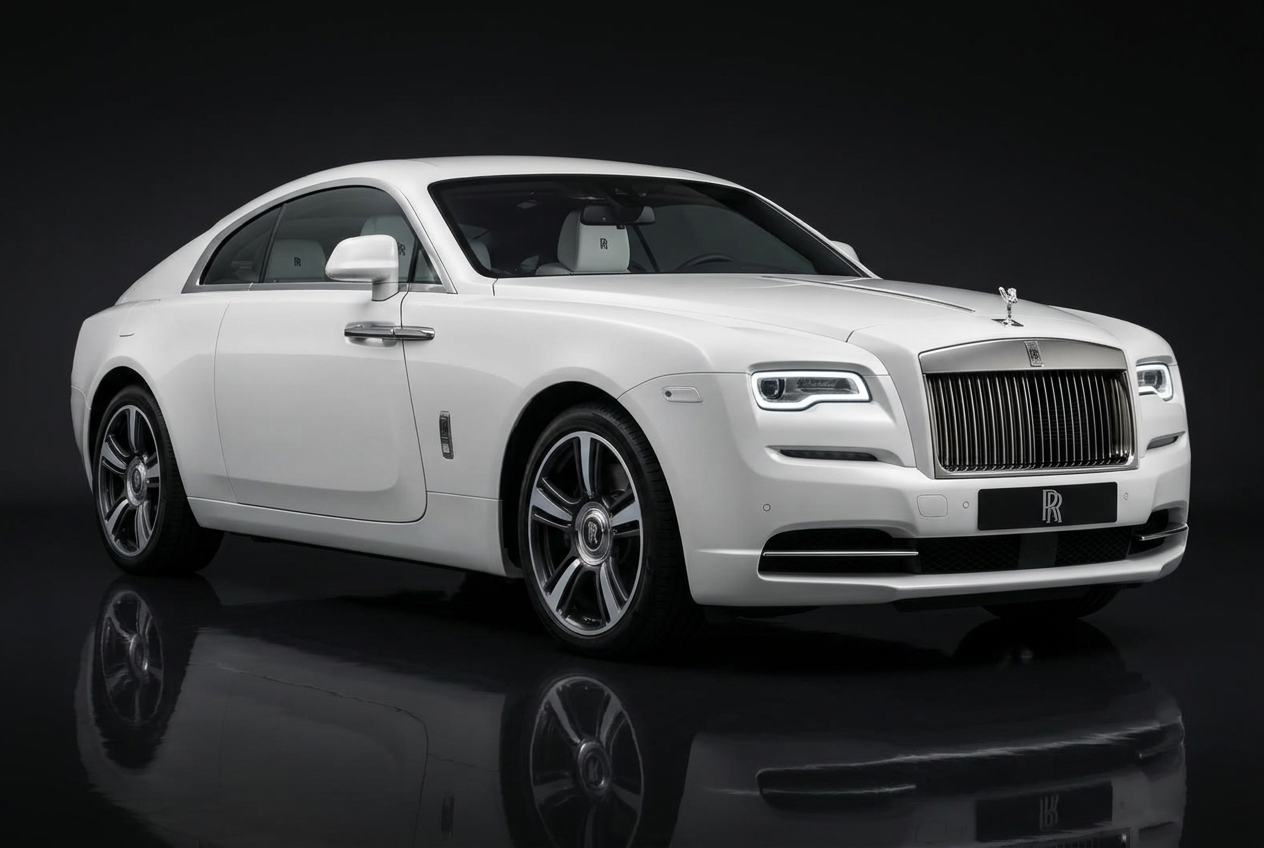Rolls-Royce Wraith in White